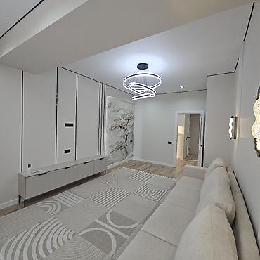 royal yard: 3 комнаты, 88 м², Джал-15 Элитка, 14 этаж, Дизайнерский ремонт — 1