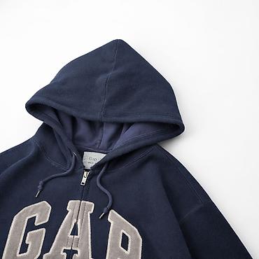 толстовка gap: Мужская толстовка, L, Gap, Б/у, цвет - Синий, Платная доставка, Самовывоз — 2