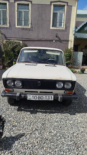 azerbaycan ikinci el araba: VAZ 2106, ağ rəng, ön hissədən görünüşlü klassik sedan — 2