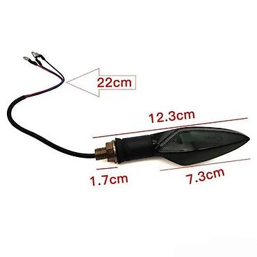 led oci: Led migavci setajuci za motor + dnevno svetlo. Univerzalni led migavci — 1