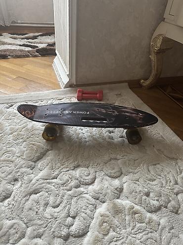 Skeytbordlar: Skateboard – “POWER AND SPEED” dizaynlı - Kompakt penny-board tipli — 3