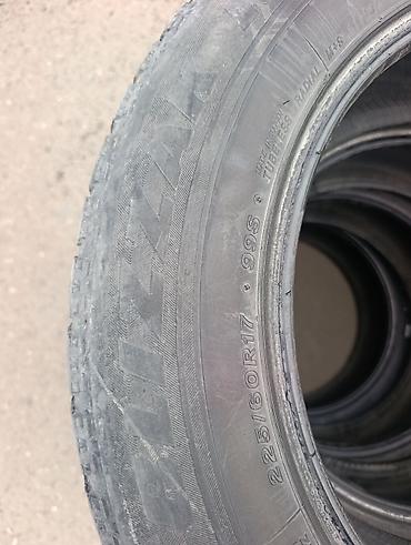близак шины: Шины 225 / 60 / R 17, Зима, Б/у, Комплект, Легковые, Япония, Bridgestone — 3