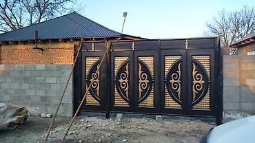 Распашные ворота: Ворота, откатные, распашные, металл России, доставка, установка — 7