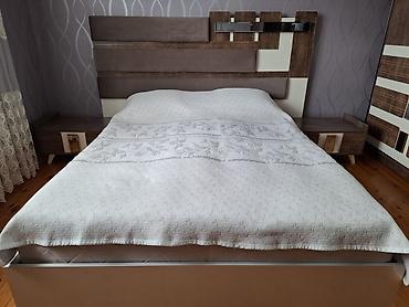 Yataq otağı mebel dəsti - Komplekt: ikinəfərlik çarpayı (yumşaq lalafo.az -da Yataq otağı mebel dəsti - Komplekt: ikinəfərlik çarpayı (yumşaq