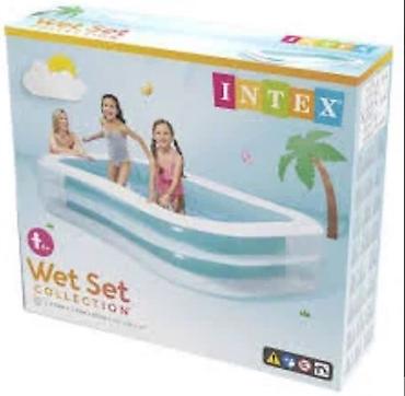 Бассейны: Надувной семейный бассейн Intex Wet Set Collection - Форма — 2