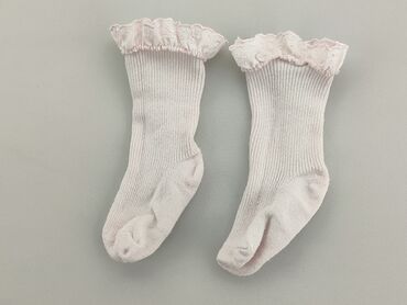 różowa bielizna: Socks, 16–18, condition - Good
