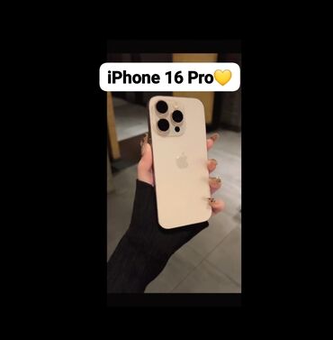islenmis sobalar: IPhone 16 Pro, 128 GB, Desert Titanium