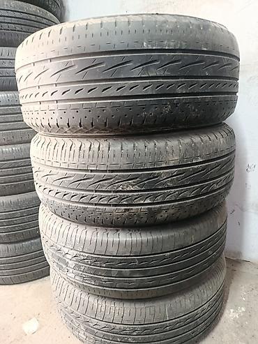 240: Шины 225 / 55 / R 18, Лето, Б/у, Комплект, Легковые, Япония, Bridgestone — 1