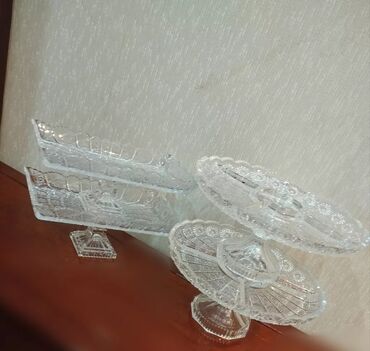 Tort və şiriniyyat qabları: Tort və şiriniyyat qabı, Şüşə, Rusiya -da lalafo.az — 2 Tort və şiriniyyat qabları: Tort və şiriniyyat qabı, Şüşə, Rusiya — 2