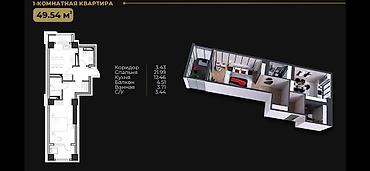 43: Подготовительные работы, Элитка, 1 комната, 49 м² — 5
