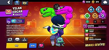 mustuk: Brawl Stars oyunu üçün inkişaf etmiş hesab - Kupa yolu: 47 979 - — 3
