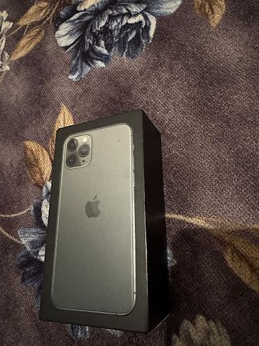 iphone 12 mimi: IPhone 11 Pro, Б/у, 256 ГБ, Matte Midnight Green, Чехол, 70 % — 4