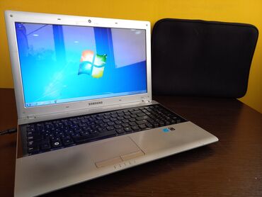 сумки для ноутбуков бишкек: Ноутбук, Samsung, 4 ГБ ОЗУ, AMD E, 15.6 ", Б/у, Для несложных задач, память HDD