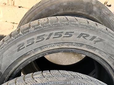 crv 2: Шины 235 / 55 / R 17, Зима, Б/у, Комплект, Легковые, Michelin — 5