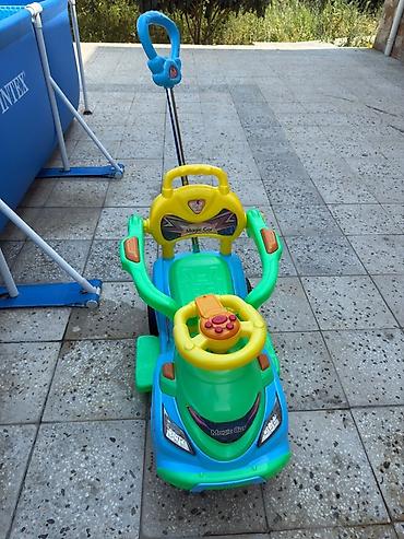 Uşaq üçün elektrik maşınları: Uşaq üçün ayaqla idarə olunan minik maşını – “Magic Car” - Rənglər — 3