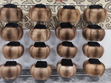 Головные уборы: Тебетей Тумак Суусар тебетей улуттук баш кийим, Норка тебетей, тумак — 10