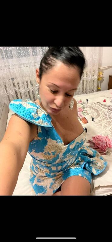 Haljine: L, bоја - Srebrna, Večernji, maturski, Drugi tip rukava — 9