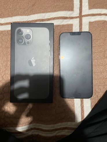 ноутбук на райзен 9: IPhone 13 Pro Max, Б/у, 256 ГБ, Графит, Чехол, 77 %