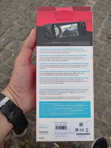 Ostali aksesoari za mobilne telefone: "Moto Game Pad"® Original Za MOTOROLA SMART TELEFONE gde se telefon — 2