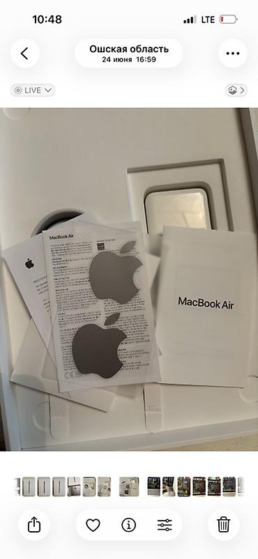 Ноутбуки Apple (MacBook): Apple MacBook Air 13" ✅ 16 ГБ RAM (это лучше и дороже, чем — 3