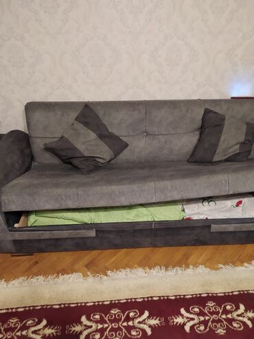 натяжные чехлы на диван бишкек: Divan, Qonaq otağı üçün, Nabuk, Bazalı, Açılan