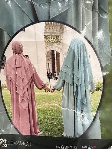 ucuz geyimlər: Məhsul: 3qat /3laylı Suffle Khimar !qara❗️❗️❗️ Təsvir: - Rəng: qara - — 3
