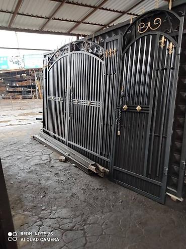 Откатные ворота: Вороты для дома вналичии и на заказ от 25000сом — 12