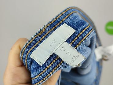 culotte jeans: H&M, Jeansy damskie, rozmiar L — 4