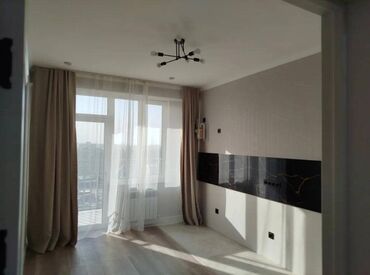 продаётся квартира тунгуч: 1 бөлмө, 48 кв. м, Элитка, 13 кабат, Евроремонт