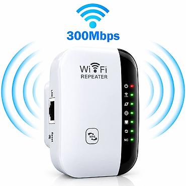 nar 4g modem satilir: 300M WiFi Repeater – WLAN şəbəkəsi üçün siqnal gücləndirici - Sürət — 1