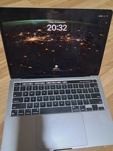 macbook m1 qiymeti: İşlənmiş Apple MacBook, 13.3 ", Apple M1 Pro, 512 GB, Ünvandan götürmə