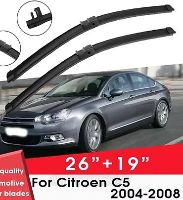 opel nalepnice: Set brisača za vetrobran – Citroën C5 (2004–2008) - Dimenzije: 26" + — 1