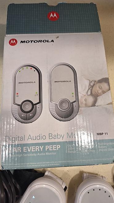 Детский мир: Motorola MBP11 – Rəqəmsal audio uşaq monitoru Xüsusiyyətlər: - DECT — 1