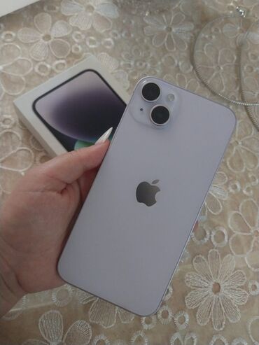 IPhone 14 Plus, 128 GB, Çəhrayı, Barmaq izi, Face ID, Sənədlərlə