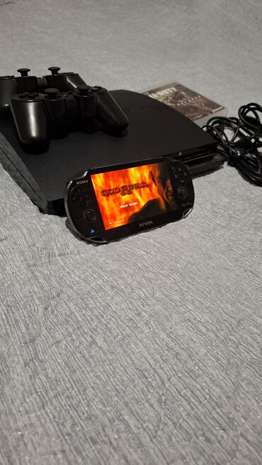 PS3 (Sony PlayStation 3): Ps3 silim yaxşı vəziyyətdə. Vita əlavə ödənişlə verilir. Ps3 500gb — 2