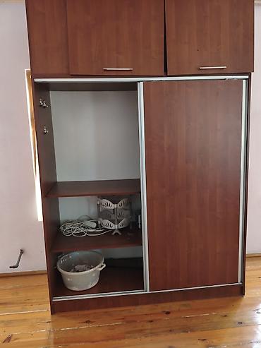 wfaner mebel: Б/у, 3 двери, С зеркалом, Коричневый, Дерево, Купе, Прямой шкаф — 3