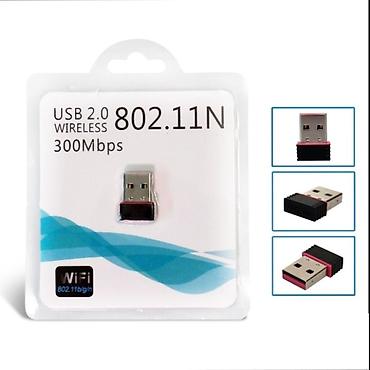 kohnə komputer: USB Wi‑Fi adapter – 802.11n, 300 Mbps - İnterfeys: USB 2.0 - Simsiz — 1