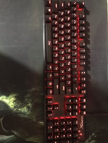 Клавиатуры: Продаю клаву+мышку Hyperx alloy fps красные свитчи HyperX pulsefire