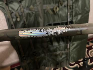 Рыболовная оснастка: Карповый комплект: удилища + большие безынерционные катушки Состав: - — 7