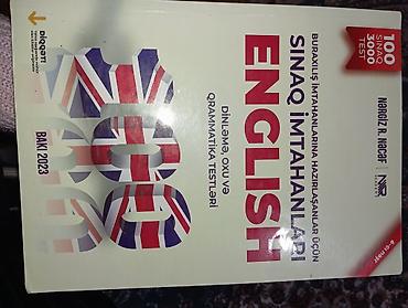 kitab sifarişi: Məhsul: İngilis dili sınaq imtahanları kitabı Təsvir: - Buraxılış — 1