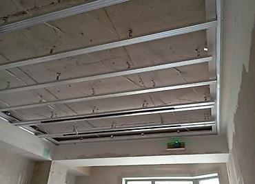 Потолочный гипсокартон: Гипсокартон сапаттуу жана ылдам жасайбыз — 10