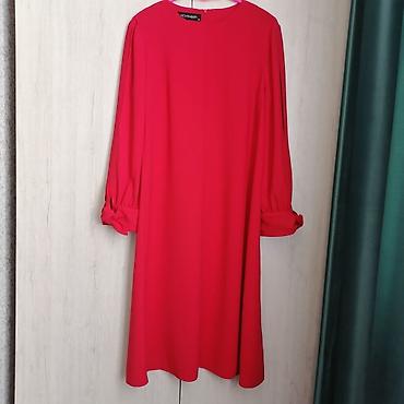 shops: Платье турецкое красное, длина чуть ниже коленки, вниз слегка — 5