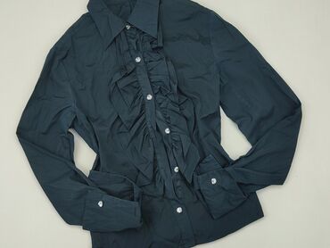 eleganckie bluzki ze ściągaczem na dole: Shirt, S (EU 36), condition - Very good