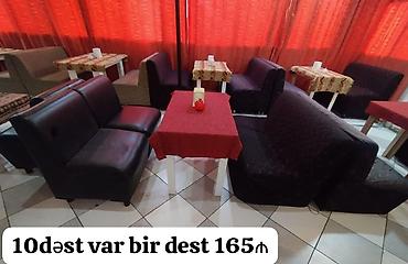 divan restoran ucun: Kafe və restoranlar üçün divan oturacaq dəstləri • Miqdar: 10 dəst — 1
