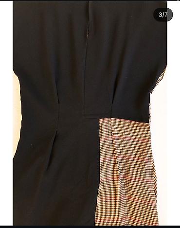 zara hm: Повседневное платье, Осень-весна, Длинная модель, Вискоза, S — 4
