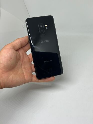 jbl go: Samsung Galaxy S9 Plus, Колдонулган, 256 ГБ, түсү - Кара, 2 SIM