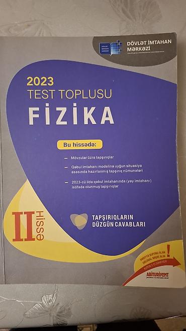 informatika kitabi: 5 manat -Fizika DİM test toplusu 2023 2-ci hissə. Çatdırılma metrolara — 1