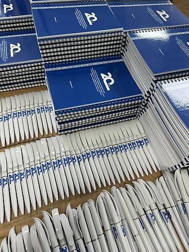 Басып чыгаруу: Блокноты и ручки с корпоративной символикой - Блокнот формата — 7