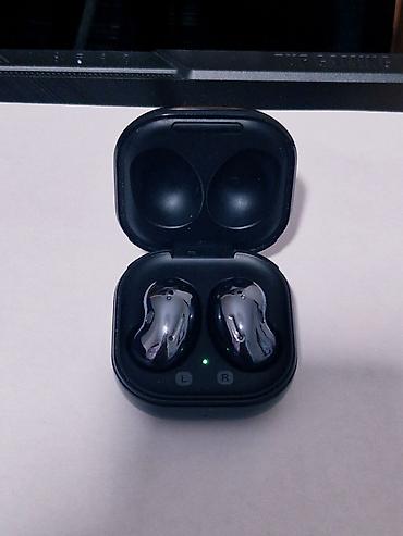bobby store: Samsung Galaxy Buds Live в чёрном цвете с зарядным оригинальные — 1