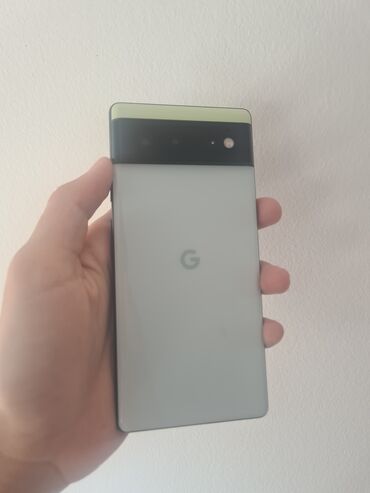 Google: Google Pixel 6, Б/у, 128 ГБ, цвет - Зеленый, 1 SIM